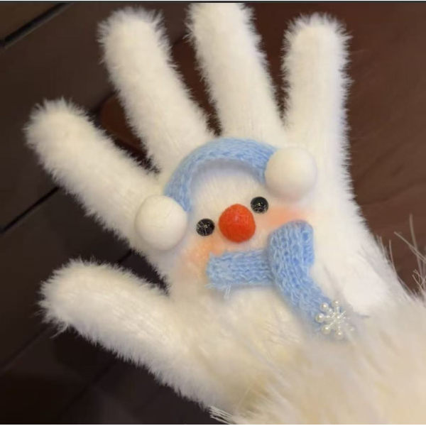 Søde fingerløse handsker, vintergave, damehandsker_jarx Bear