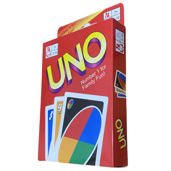 2024 nytt kortspel UNO Solitaire Brädspelskort Familjefestspel Barnfödelsedagspresent standard standard