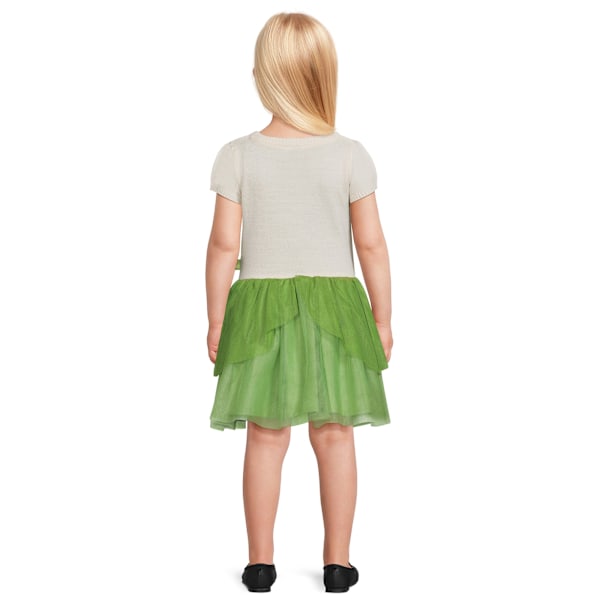 Disney Prinsessa Pikkulasten Tyttöjen Tiana Cosplay-Mekko, Koot 12kk-5v lemonzest 4t