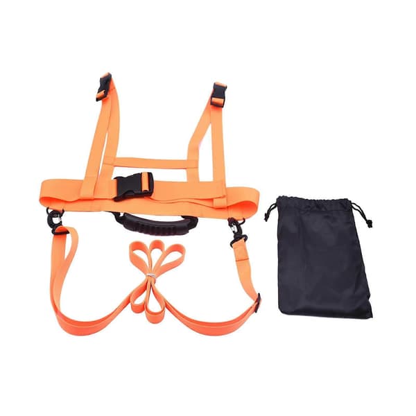 Ski- og snowboardsele til børn, skiakselsele til ski- og snowboardundervisning (BR)_jar Orange