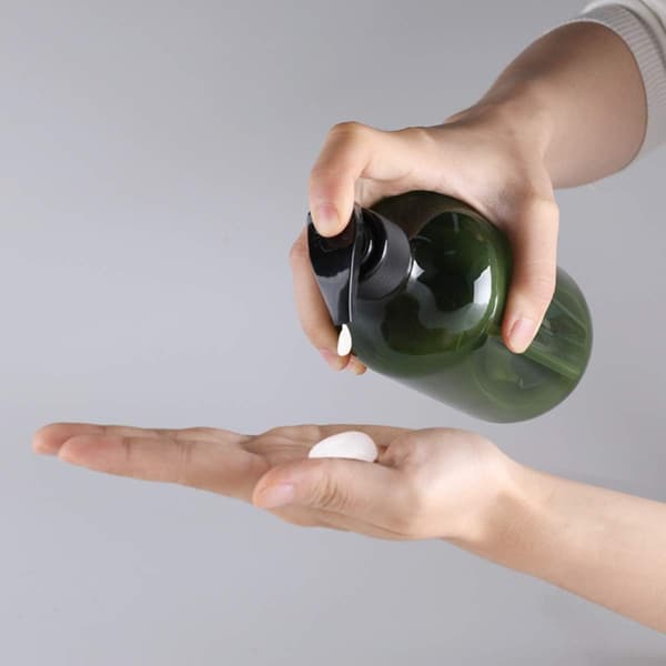 stykker - Såpedispenser - 500 ml - Lotiondispenser - Sjampodispensere - Dusjsåpedispenser - lotionpumpeflaske i plast