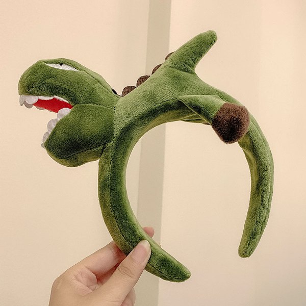 2 kpl Dinosaurus- ja Hai-hiusnauhaa naisten kasvojen puhdistukseen