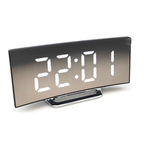 LED-väckarklocka Digital Alarm Digital Klocka Stor Display Multifunktionell Väckarklocka Fk  (FMY) Red