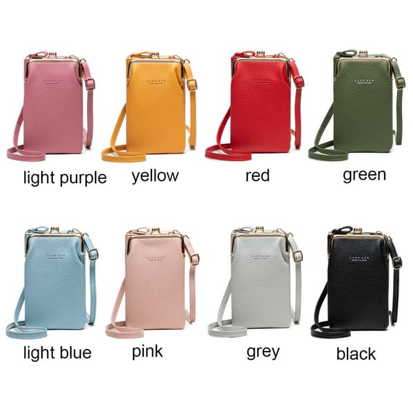 Kvinder Telefon Taske Crossbody Taske SORT - spot salg black