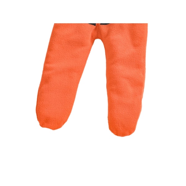 Baby Jente/Gutt Halloween Kostyme - Gresskar Romper 6M 12M 18M 24M Lang Ermet Hette Jumpsuit Søte Klær orange 18