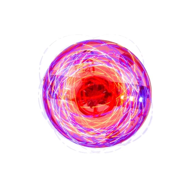 2-pack - Snurra med LED / Leksakssnurra - Leksak_jar multifärg multicolor