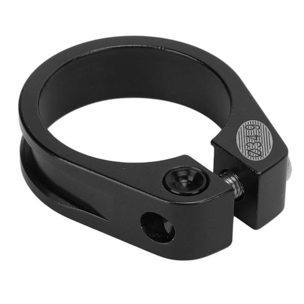 Cykelstolpeholder 34,9 mm hul design hurtigudløser korrosionsbestandig aluminium cykelstolpeholder sort