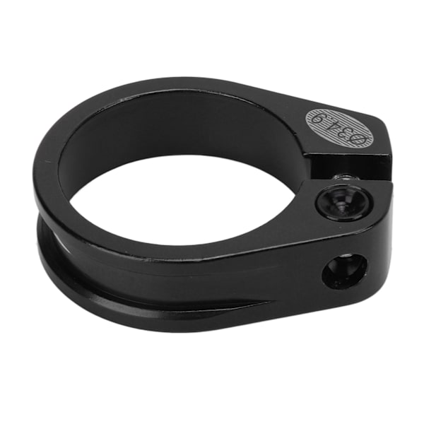 Cykelstolpeholder 34,9 mm hul design hurtigudløser korrosionsbestandig aluminium cykelstolpeholder sort