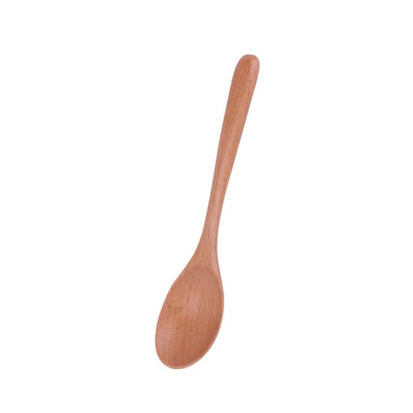 1. Puinen keittolusikka puulusikkakeittiöväline 1 pc