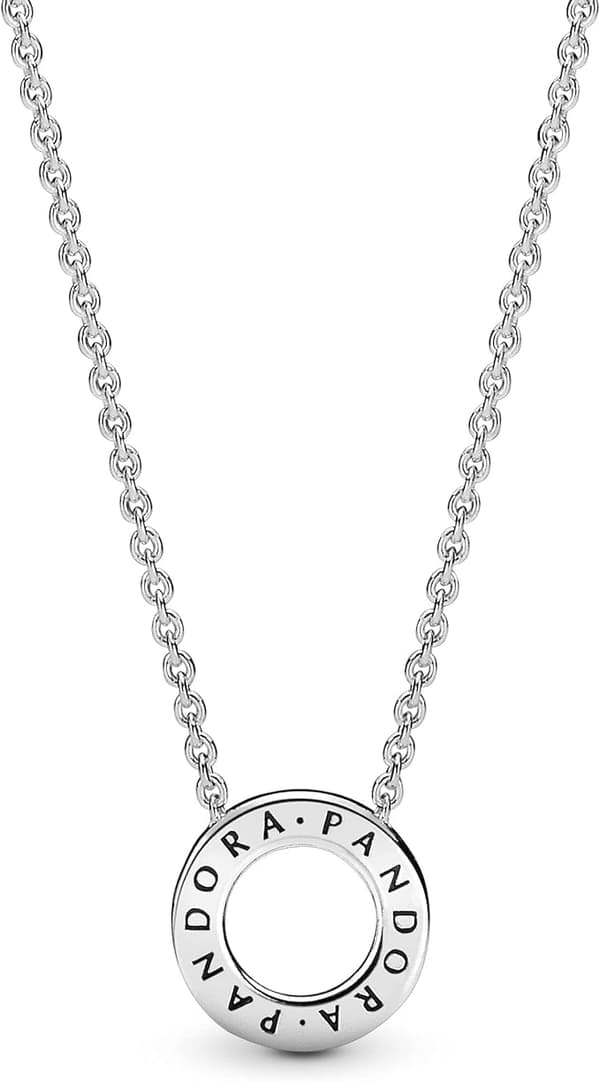 Smykker Hjerte Cubic Zirconia Halskæde Sterling Sølv, 45 cm