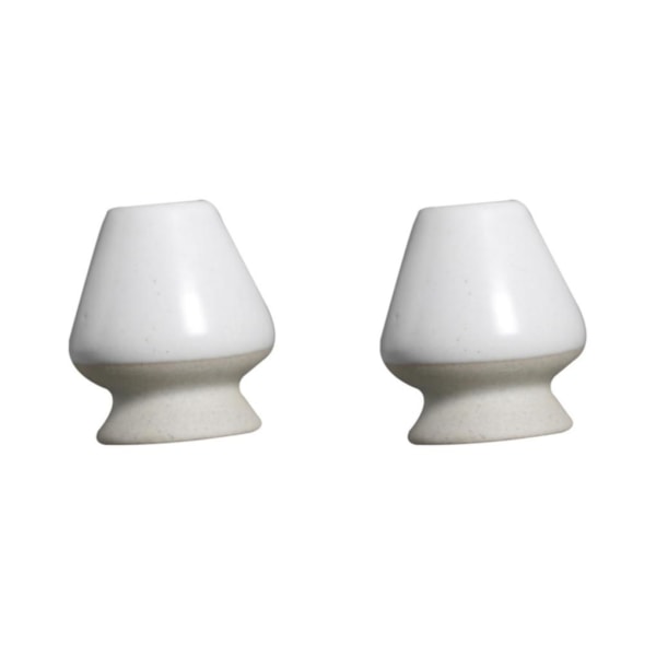 1/2/3 Håndlaget Matcha Visp Stativ Teseremoni Tesett for Hvit 6 x 7cm 2S 2Set White 6 x 7cm