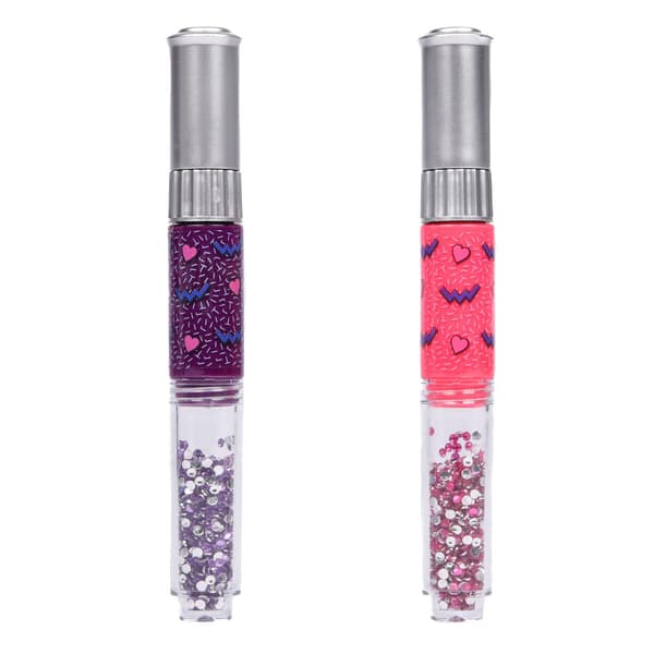 Kynsilakkakynä - Strassit & liima Monivärinen_purkki MultiColor Rosa/lila