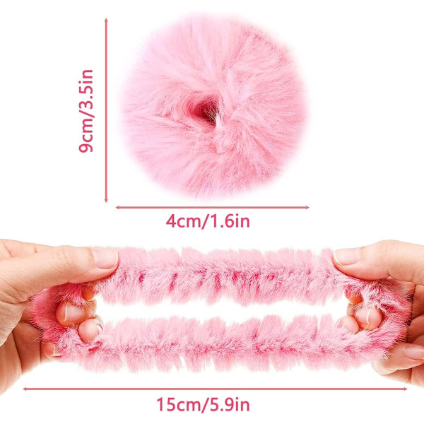 Scrunchie - 2 stycken - Håraccessoarer - Hår Scrunchie - Hårelastik - Crunchie