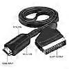 HDMI til Scart Kabel 1 Meter Lang Direkte Forbindelse Praktisk Konvertering Fk