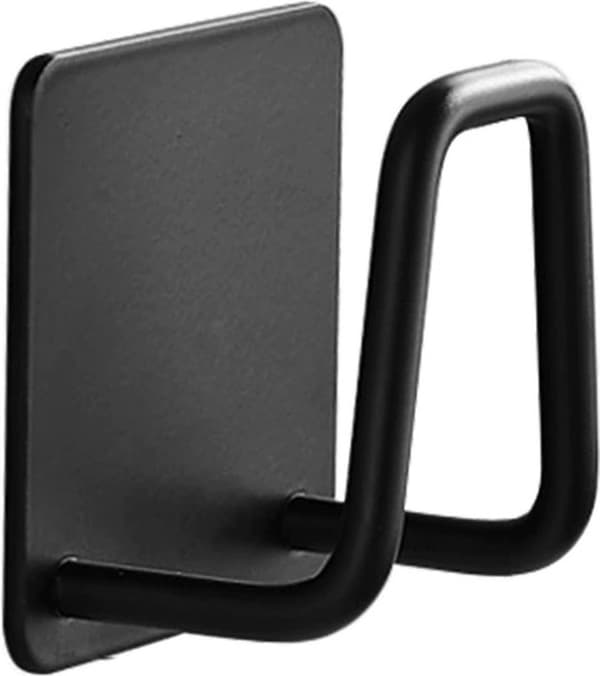 Selvklæbende Svampeholder - Vask Organizer - 5cm - 1 Styk - Sort