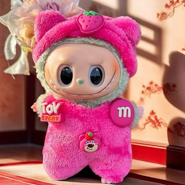 POP MART LABUBU The Monsters Spännande Macaron Plyschdockor Figur Leksaker Supersöta Ersättningskläder Labubu Dockkläder Generisk I-II（A）