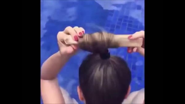 Magic bun sæt med 2 stk. - knold maker - lyseblond