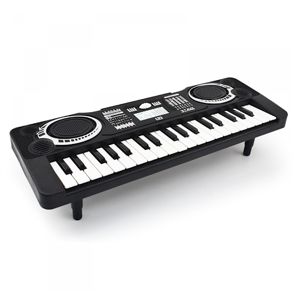 Barnpiano, 37 Tangenter Bærbar Elektronisk Piano for Barn, Digitalt Musikkpiano Tangentbord Pedagogiske Leksaker