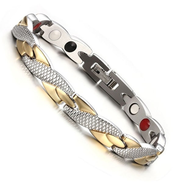 Elegant Magnetisk Terapi Fit Plus Armband, Viktminskning Anti-trötthet Magnetiskt Armband för Män Kvinnor