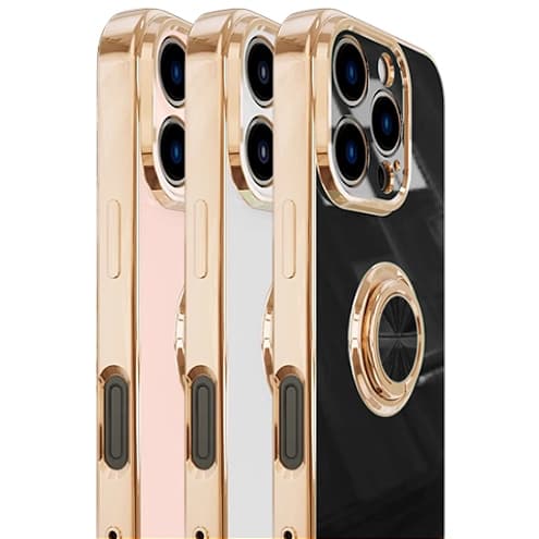 iPhone 11 - Skal med Mobilring - Mobilskal_jar Vit white
