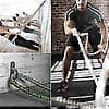 Väggfäste för Cykel, Med Skruvar, 300kg Elastiskt Vägg-/Takfäste Present