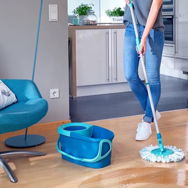 stykker - Moppe refill - Erstatningsmoppe - Velegnet til Leifheit Clean Twist Disc Mop - Hoved Clean Twist Disc Mop - Moppehoved Erstatningsbetræk