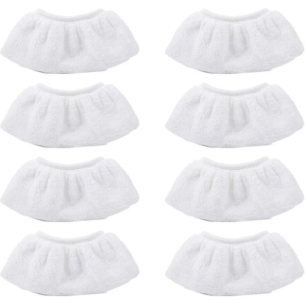 8-pack mikrofiberduk överdrag för Kärcher ångtvätt SC1 SC2 SC3 SC4 SC5 CTK10 handmunstycke tillbehör