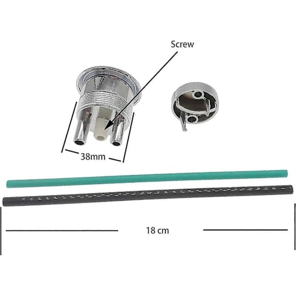 For Geberit Impuls250 Twico 1 Knapp Toalett Med Doble Knapper_jar