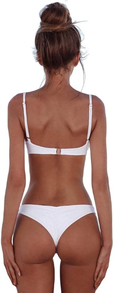 Bikinisetti naisille, matala vyötärö, stringit, uimapuku