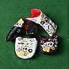 Golf Blade Putters Skydd Huvudskydd Klubbskydd Magnetisk Stängning Vit 2