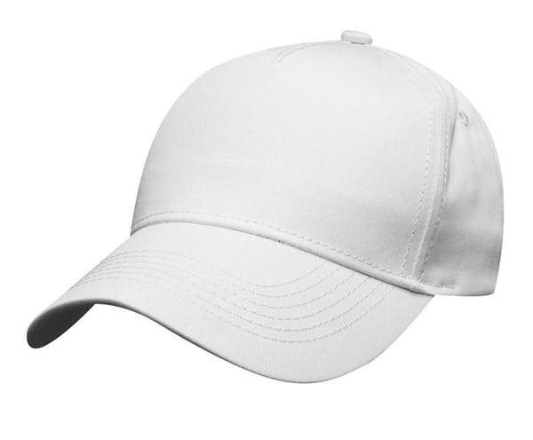 Caps uten trykk, Hvit whit white one size