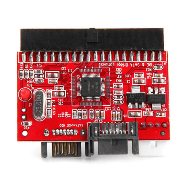 40-pins SATA til IDE Adapterkort for Datamaskin Konverter Dobbelrettet Konvertering_jar