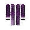 Rem til Garmin Approach S20 Monokromt urrem til Garmin Approach S20 Silikone Udskiftning Mode Armbånd til Garmin Sort