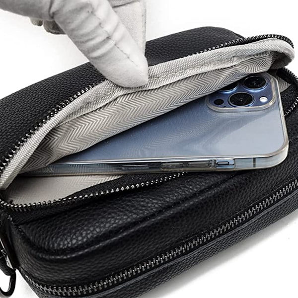 Skulderveske dame moderne vesker med bred skulderrem brystveske dame crossbody veske dame håndveske med bred rem liten crossbody veske eller hofteveske