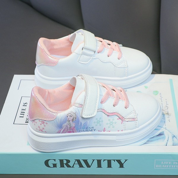 Flickors Elsa Frozen Prinsesse Casual Sport Sko pink pink 37