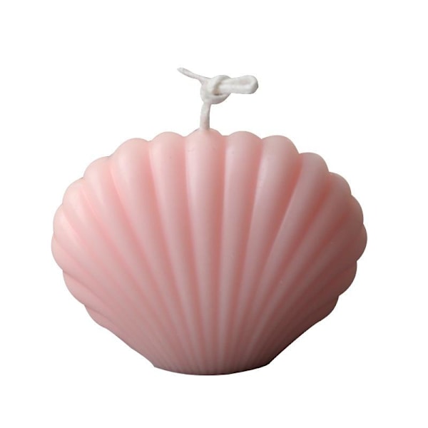 Lysformer Lys Stearinlys DIY Støpeformer i Silikonform yke5504 lite skall YKE5504 litet skal