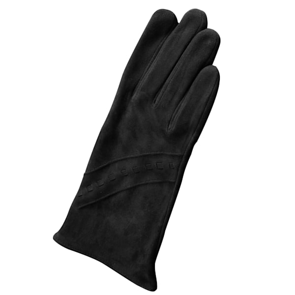 Eastern Counties Leather Dam/Dam Sian Mockaskinn Handskar M Svart Svart M Black