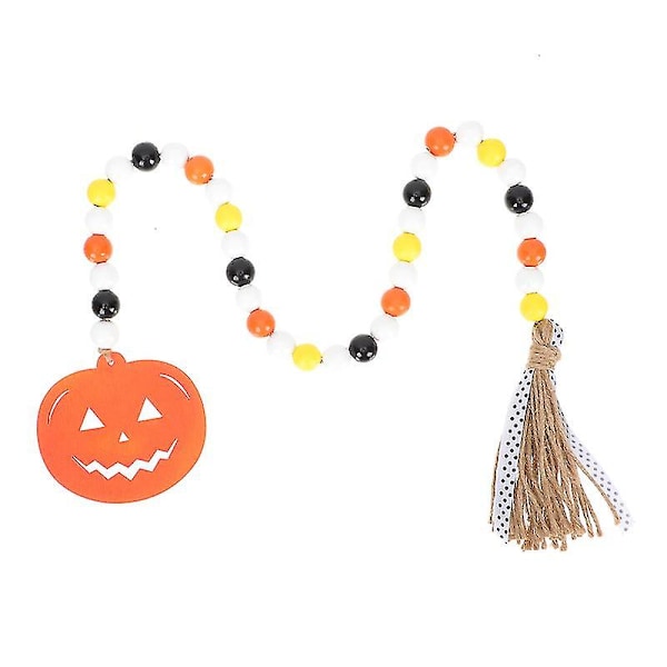 1pcs Halloween Wooden Bead Decor For Halloween Gifts