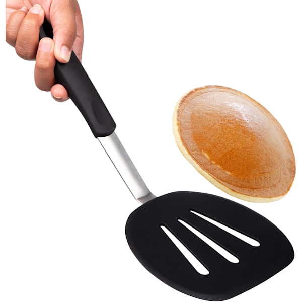 Silikonspatel för pannkakor, flexibel stekspade för non-stick köksredskap