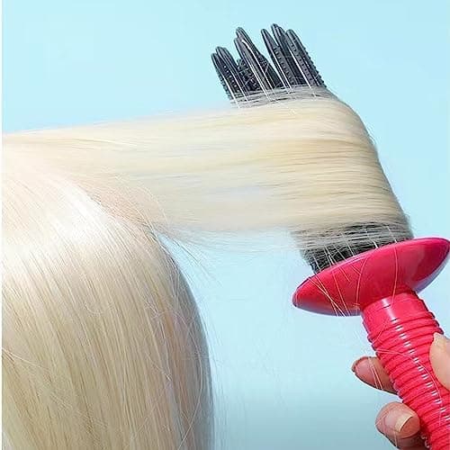Luftvolumkam for krøllete hår - Fluffy krøllerull, styler