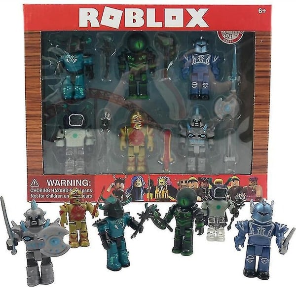 Roblox-figurer legetøj 7-8 cm PVC actionfigur børn samling [HK] 2 flerfarvet 2