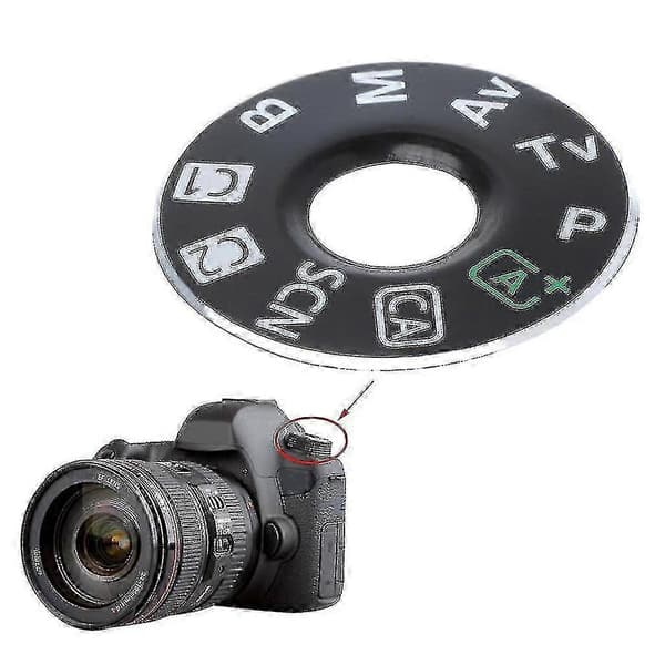Canon Eos 6d Kamera Funktionsvælger Mode Dial Interface Cap Knap Reparationsdele_jar