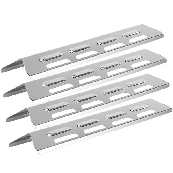 4 stk. Varmeplate for , Master Forge, Perfect , Varme Diffuser i Rustfritt Stål Gassgrill Reservedel XH00463