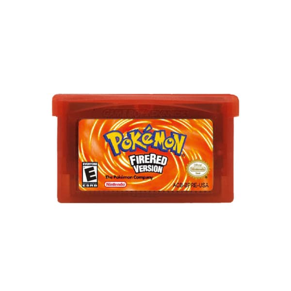 32-bit videospilkassette-konsolkort til GBA-serien FIRERED VERSION én størrelse