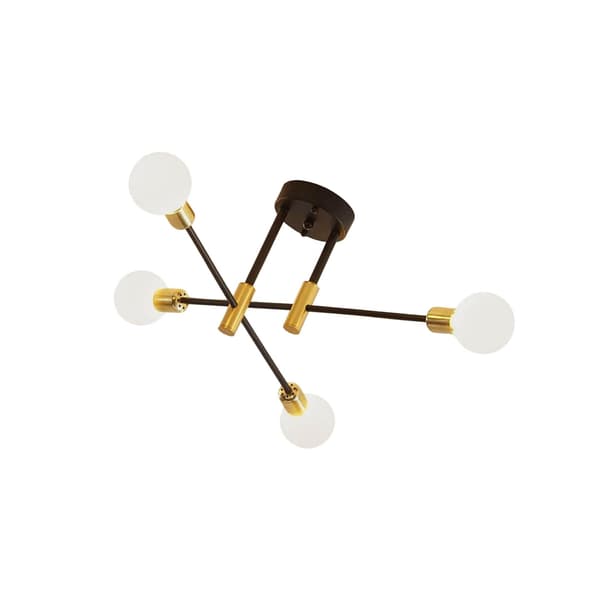 Modern Sputnik Ljuskrona Taklampa för Vardagsrum 4 Lights