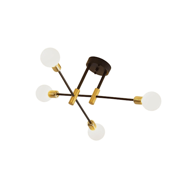 Moderne Sputnik lysekrone loftslampe til stue 4 Lights