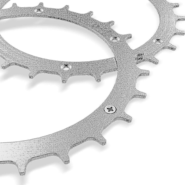 2-pack rostfria spikar till Bosch Indego Xs 300 400 500 M700 robotgräsklippare, fint avfasade med förbättrat grepp för robotgräsklippare, 14 rostfria
