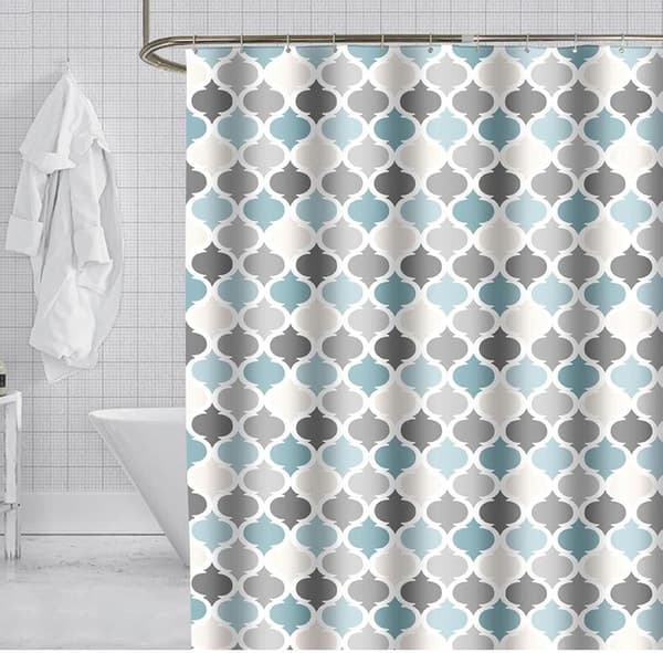 Dusjforheng 150 x 200 cm Muggresistent Baderomsforheng Polyester