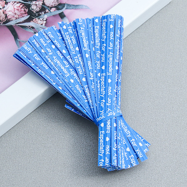 These packaging ties are suitable for many occasions, such as parties, bread bags, cookie bags, lollipop bags, bags