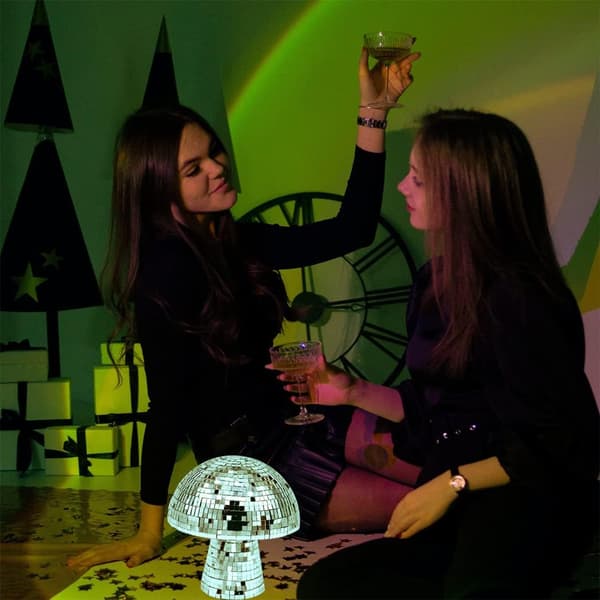 Svampdiskokula, Disco spegelreflekterande kula, Spegelsvampdiskokula_jarx